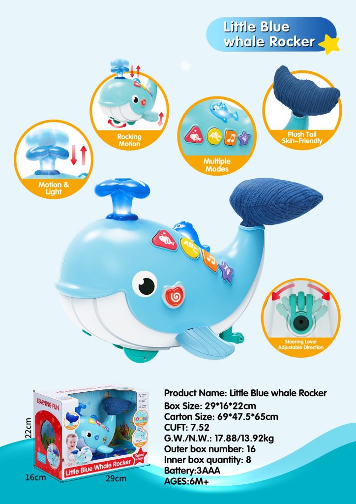 Litte Bluewhale Rocker TS821215