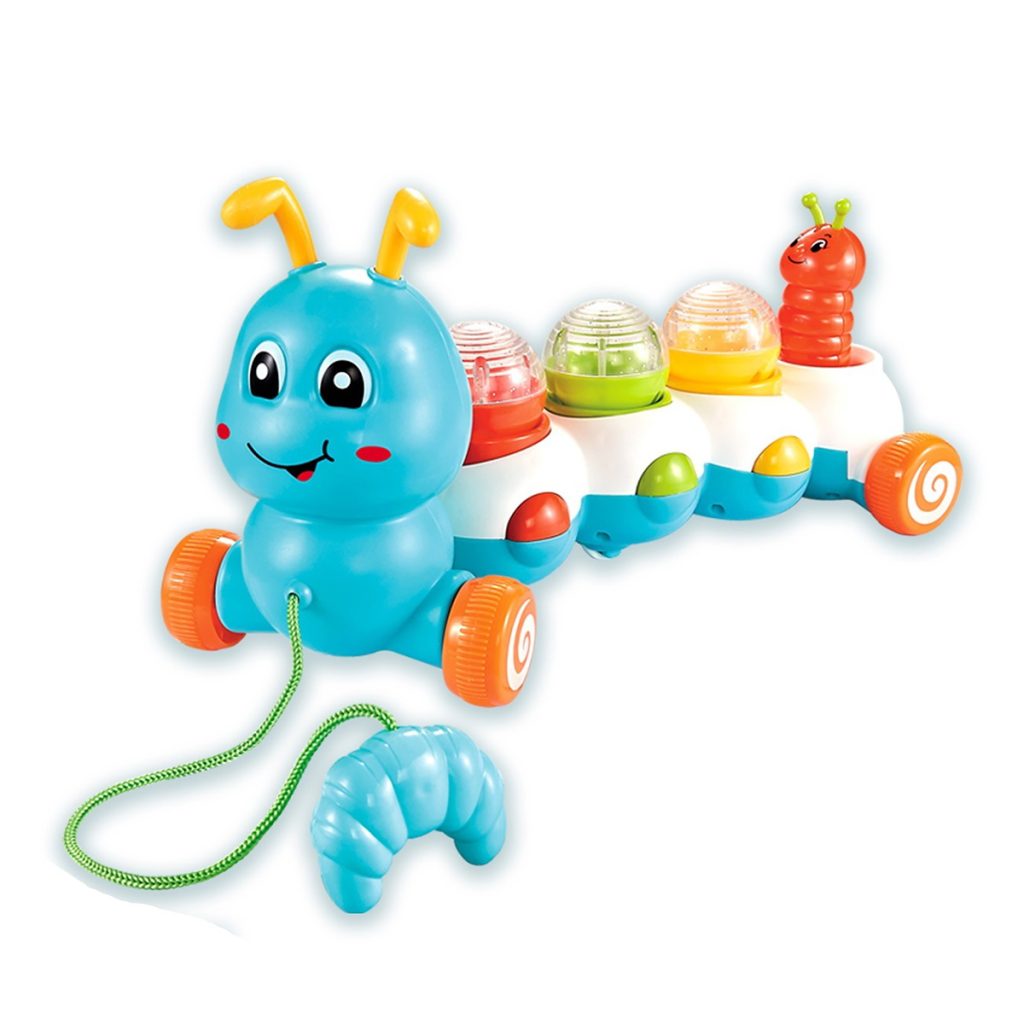 Pull-Along Caterpillar with Lights and Sounds TS821234