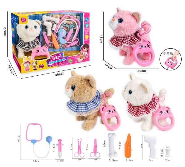 Electric walking plush elephant TS821328
