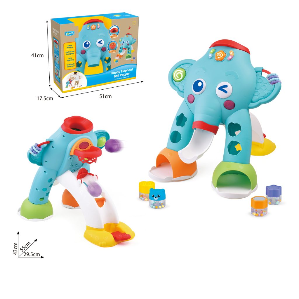 Happy elephant with light,music TS821598